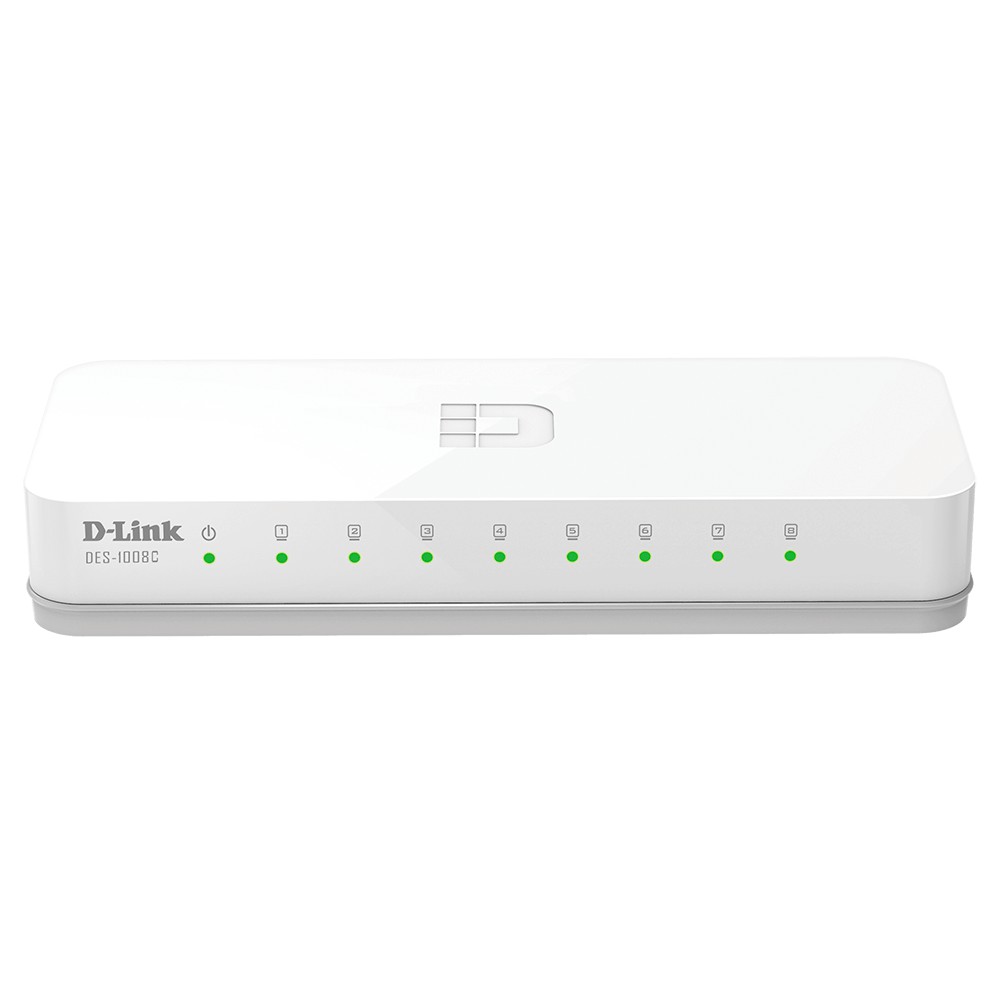 D-Link DES-1008C - 8-Port 10/100 Mbps Unmanaged Switch
