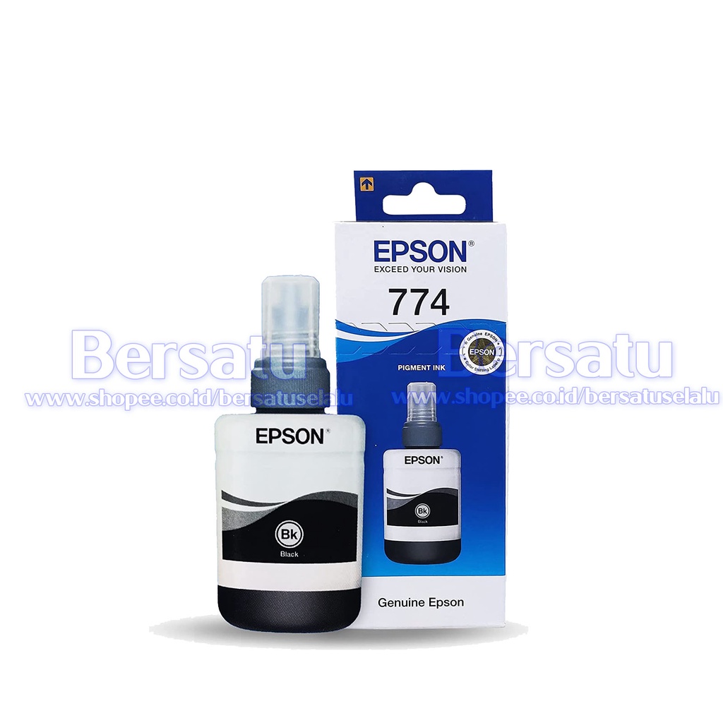 Tinta Epson Ori T 774 /T 7741 Black Pigment Original New M100 M105 M200 M205 L655 L1455