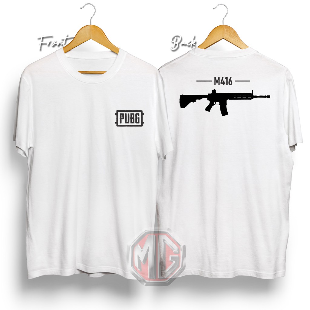 Kaos PUBG/Baju PUBG/Kaos M416 PUBG/Kaos Gamer/PUBG M