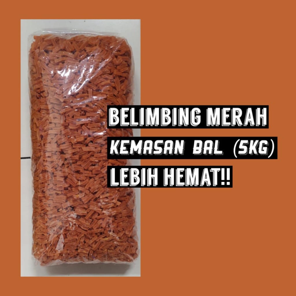 

KERUPUK BELIMBING MERAH MENTAH KEMASAN BAL