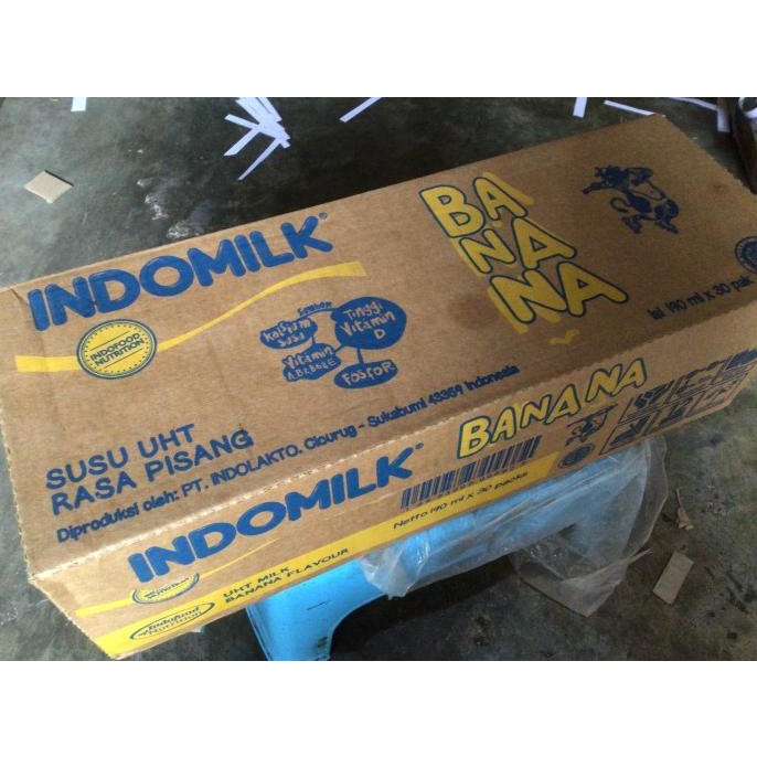 

BISA COD Susu Indomilk Banana / Susu Pisang 190 ml