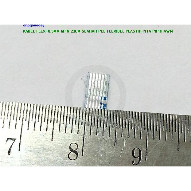 

Kabel Flexi 0,5Mm 6Pin 23Cm Searah Pcb Flexibel Plastik Pita Pipih Awm Dnpgood11 Dijamin