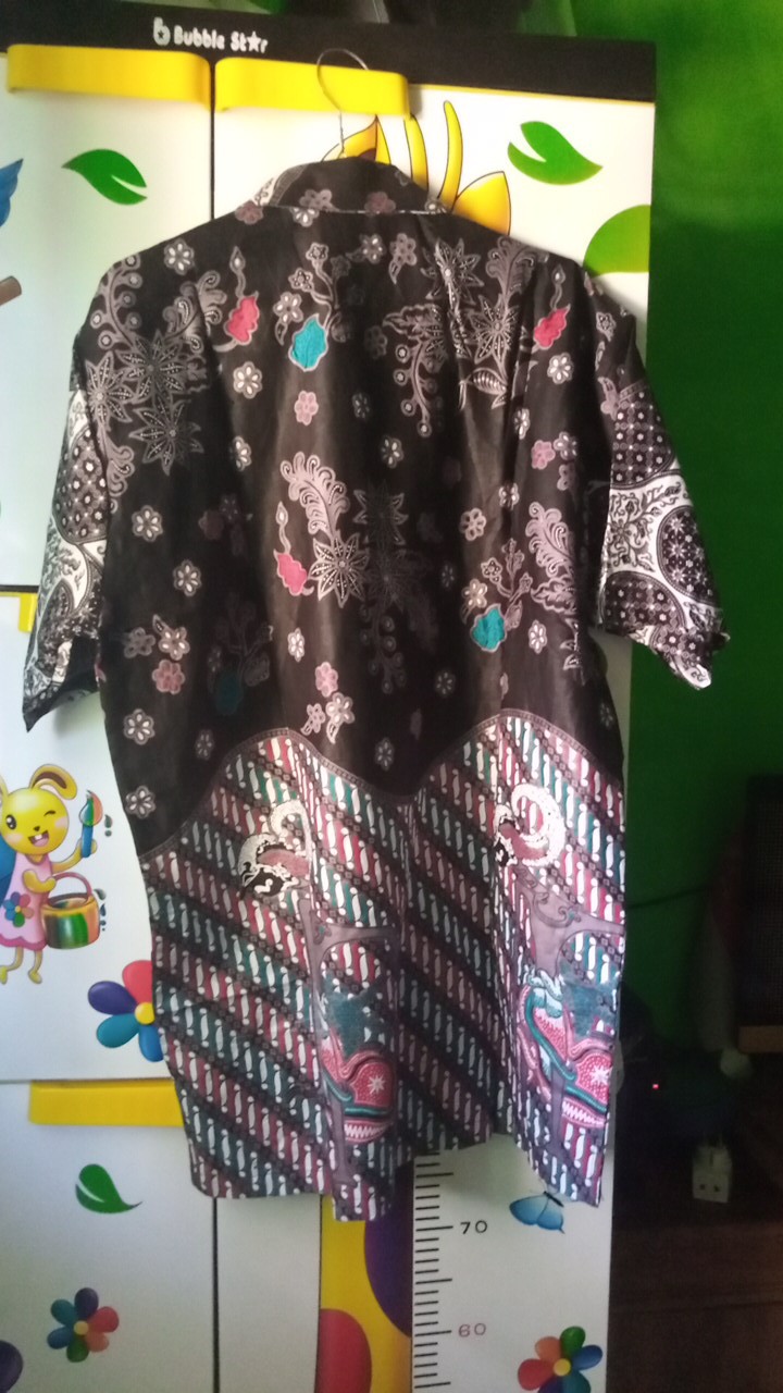 Maura Couple - Sania Ruffle Batik Couple Ori Ndoro Jowi Garansi Termurah Shopee - Batik Modern Solo