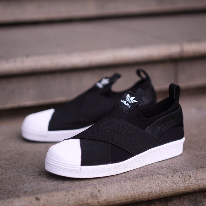 Jual Sepatu Wanita Adidas Superstar Slip On Original, Sepatu Santai