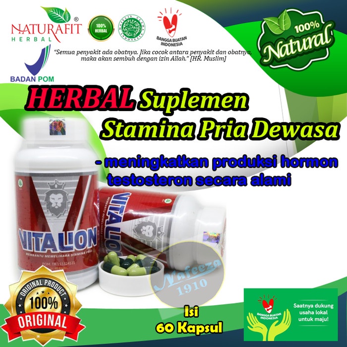 OBAT EJAKULASI DINI PRIA PERMANEN HERBALVITALION 60 KAPSUL - obat ejakulasi dini pria permanen bpom/