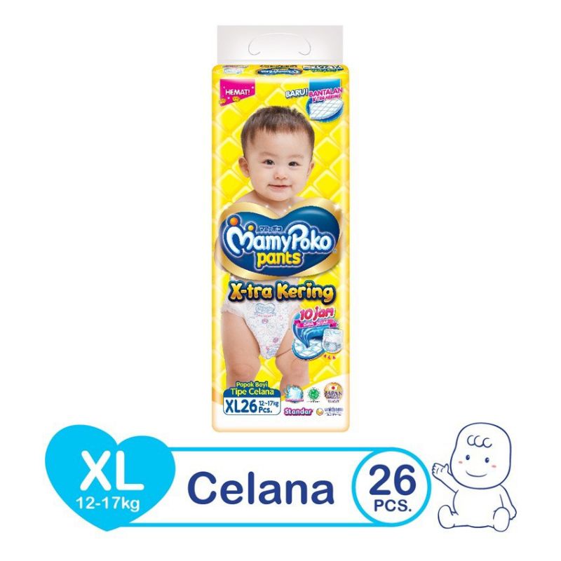 Pampers MamyPoko termurah XL