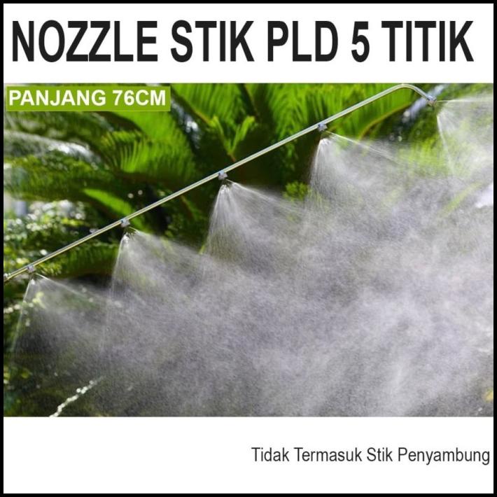 Nozzle Stik Pld 5 Titik Untuk Semprot Hama Dan Semprotan Elektrik