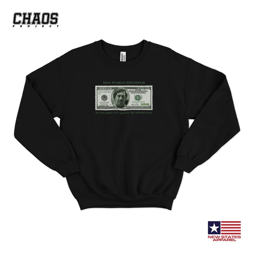 Pablo Escobar - Dollar Cartel De Medellin | Merch Crewneck