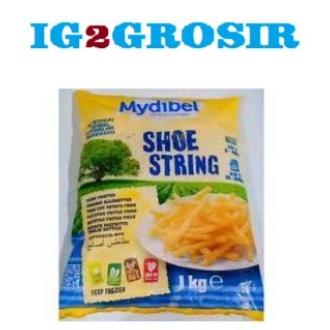 

windytriastuti13 Mydibel Kentang Goreng Shoe String 1kg TERLARIS TERPERCAYA ORIGINAL