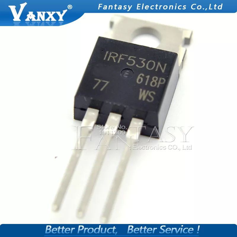 Power Mosfet IRF530N TO220 IRF530-220 IRF530NPBF Baru dan Asli Power Switching