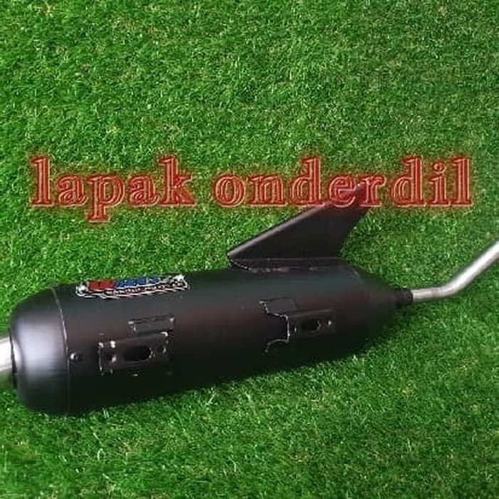 knalpot racing bobokan yamaha mio fino karbu merk wrc asli