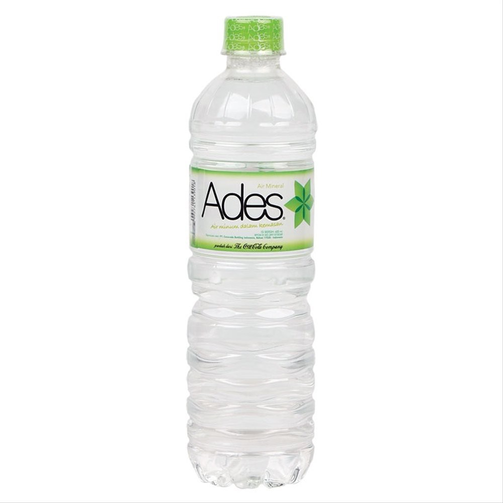 Ades Air  Mineral  Botol  600  Ml  New Shopee Indonesia