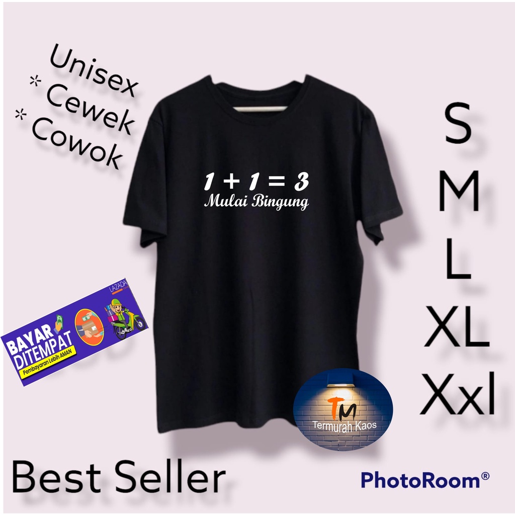 Cod Diskon Promo Gratis Ongkir Kaos 1+1=3 /Kaos Terlaris Kualitas Terjamin Kaos Pria Distro Hits 2022/Kaos Murah Kaos Cotton 30s Kaos katun/Pakaian Pria Kaos Pria Dan Pakaian Wanita Kaos Viral/Best Seller Pakaian Pria