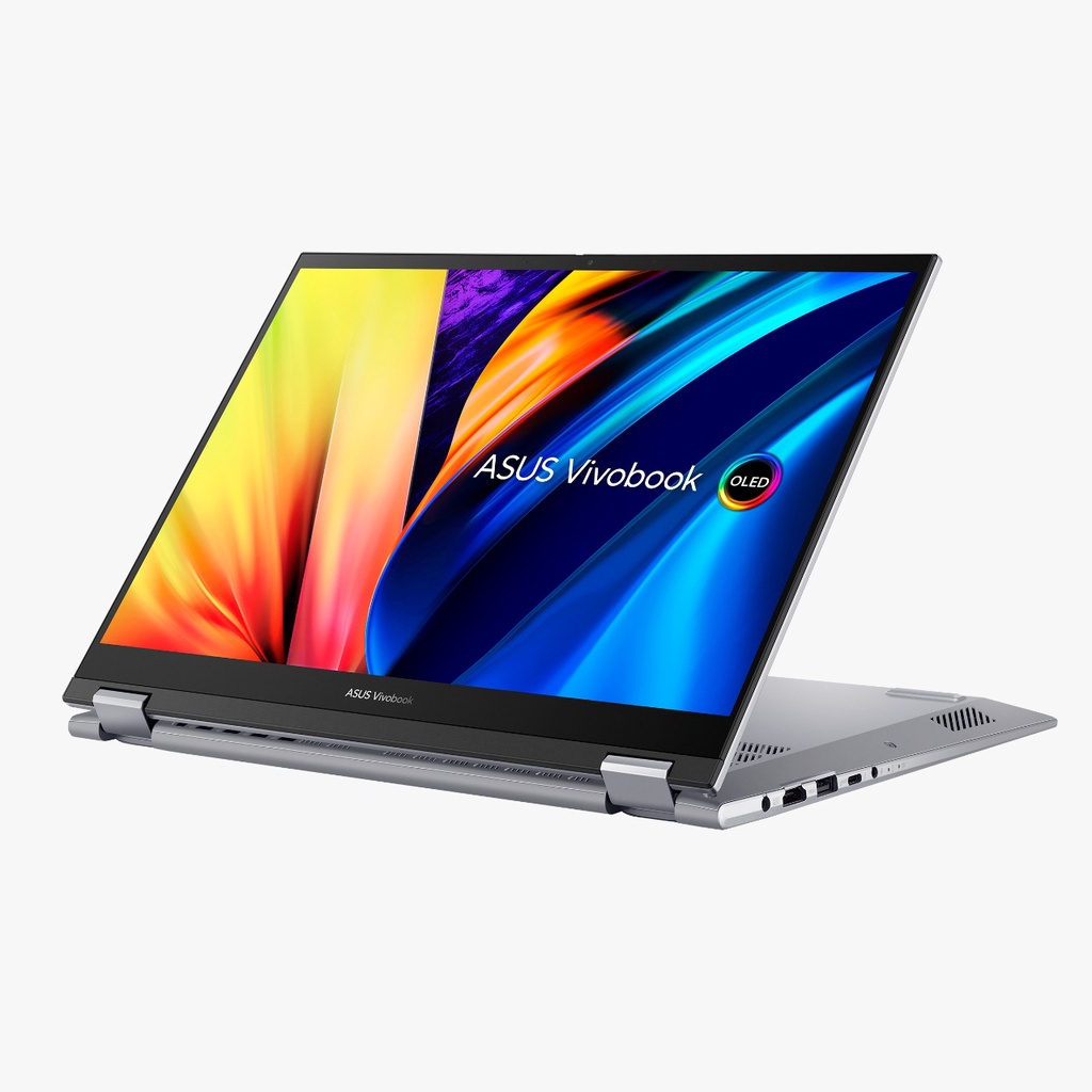 Laptop 2 in 1 Asus Vivobook S14 Flip OLED TP3402ZA OLEDS551 i5 12500H 8GB 512GB SSD 14″ Touch Win11+OHS2021