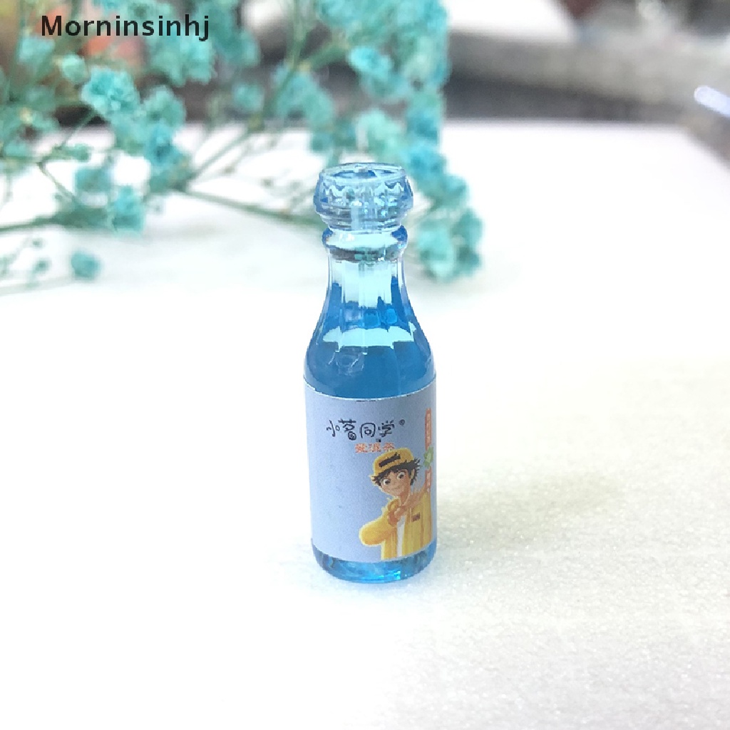 Mornin 20PCS / Set Mainan Miniatur Botol Minuman Bahan Resin Skala 1: 12 Untuk Dekorasi Rumah Boneka