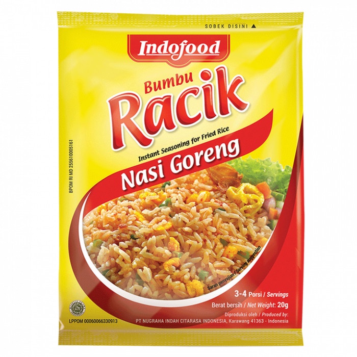 

Indofood Bumbu Racik Nasi Goreng 20 Gr