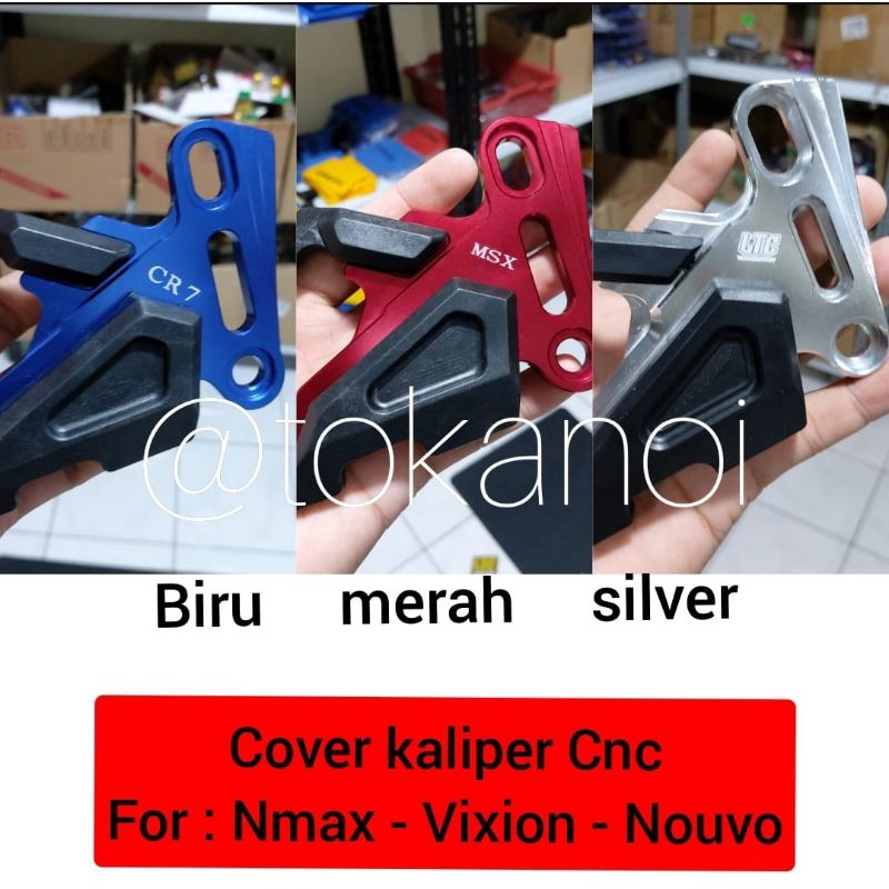 COVER KALIPER CNC NMAX,AEROX,LEXY DAN NINJA150 PNP