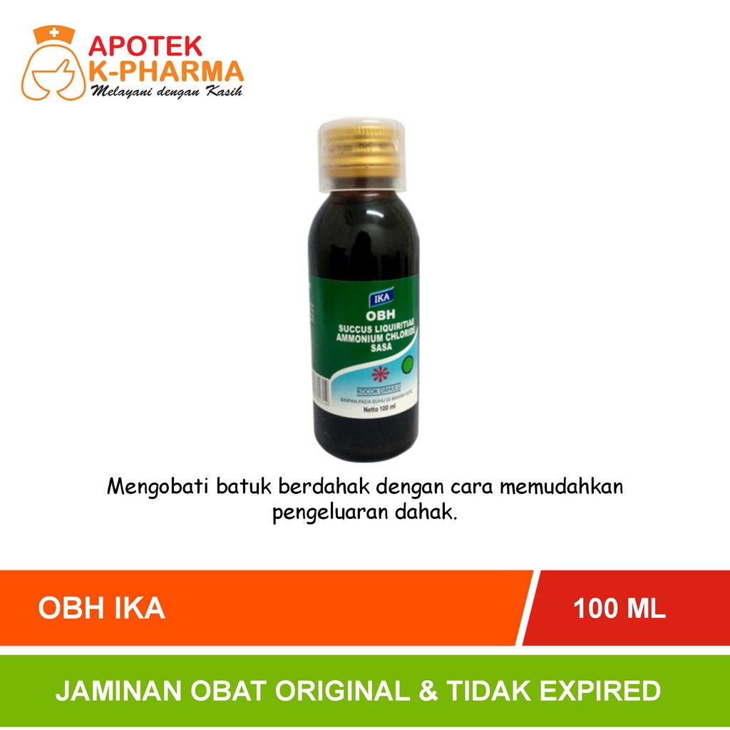 OBH IKA Isi 100ml Obat Original IKA