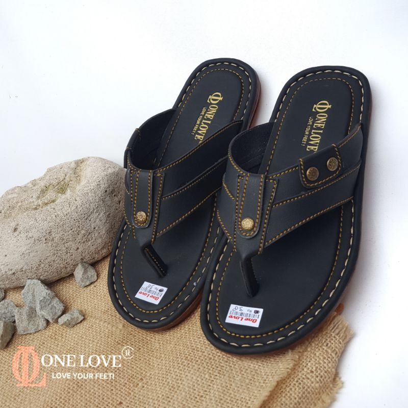 Sandal Pria  keren murah bergaransi berkualitas  brand ONE LOVE