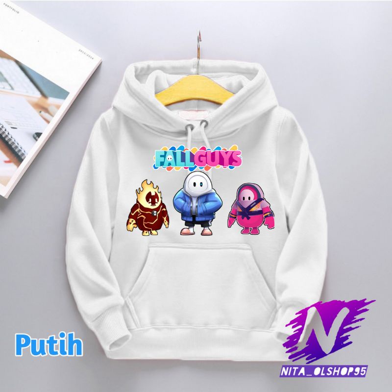 fall guys game hoodie anak fallguys