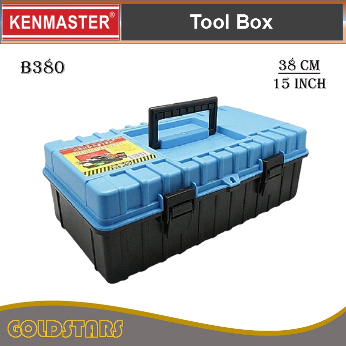 Tool Box 15 inch Kenmaster Kotak Perkakas - Box Serba Guna 38 cm