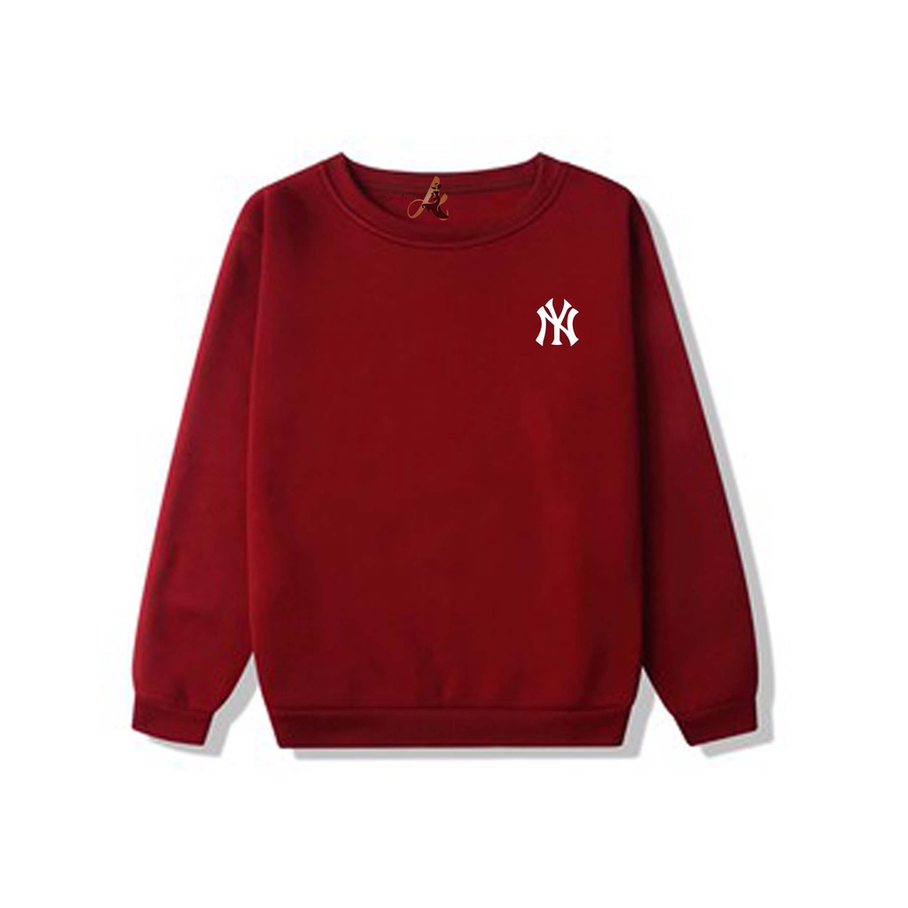 SWEATER OVERSIZE CREWNECK NY STREETWEAR  SWEATSHIRT PRIA DAN WANITA