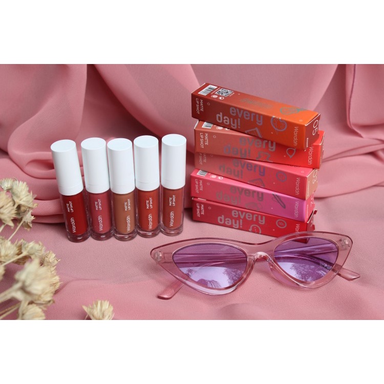 ✿ MADAME ✿WARDAH EVERYDAY MATTE LIP SHOT - LIP CREAM LIP TINT BPOM ORIGINAL