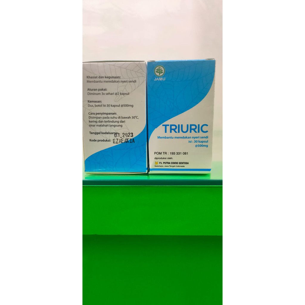 Triuric Capsul (Meredakan Nyeri sendi)