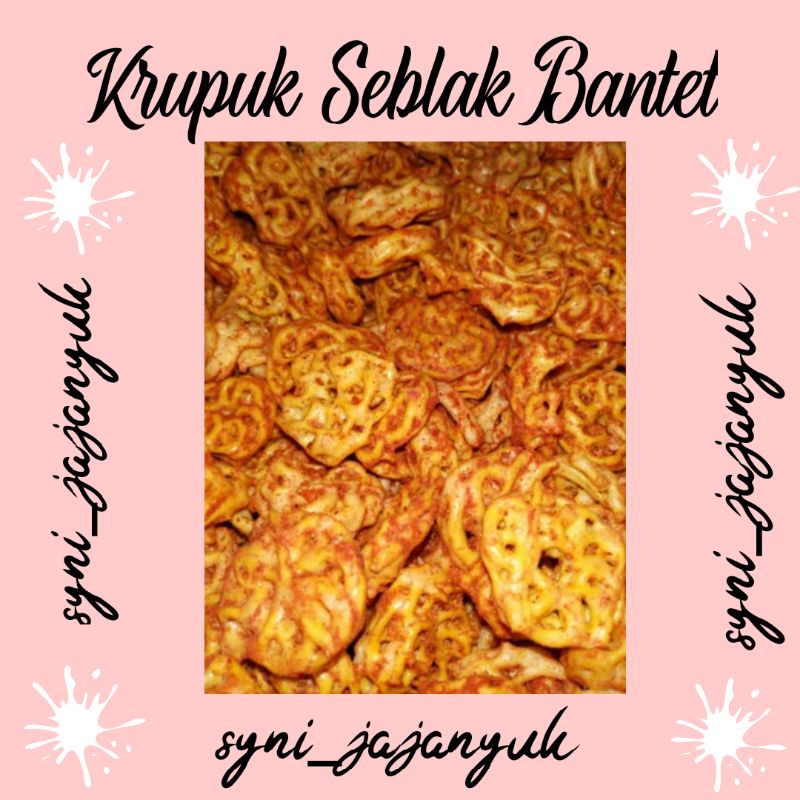 Jual Krupuk Mawar Seblak Krupuk Mawar Bantet Seblak Bantet