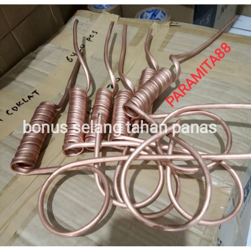 Spiral /koil fogging rakitan plus selang tahan panas