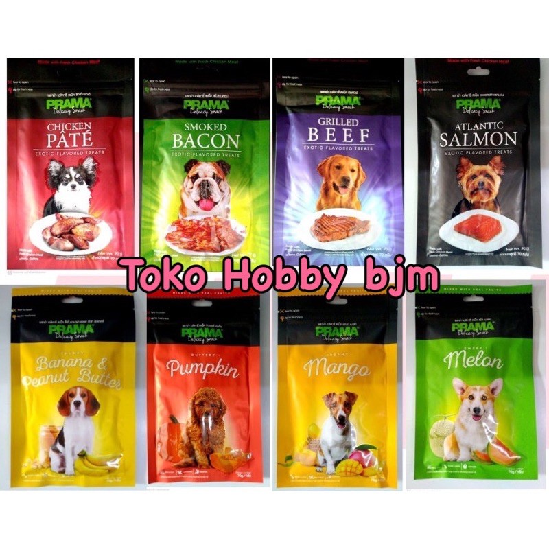 Prama Dog snack - makanan anjing &amp; puppy snacks cemilan puppies dog anakan dewasa