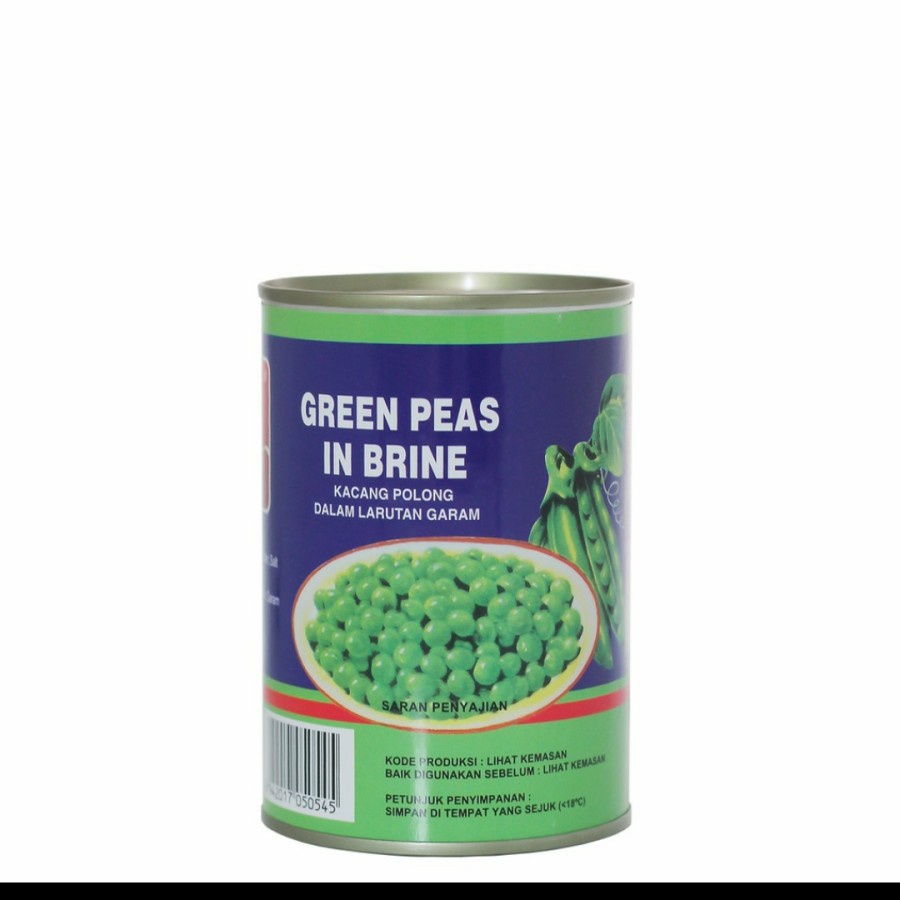 Khas Jaya Kacang Polong Kaleng Greenpeas IKPS 397 Gram