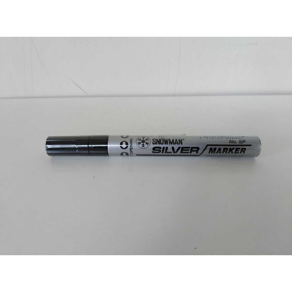 

Snowman Silver Marker / Spidol Warna Perak