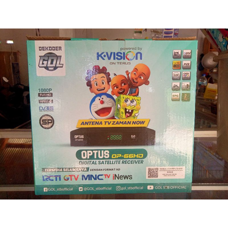 Jual Paket Cling K vision Tipe GOL Murah Proses Cepat