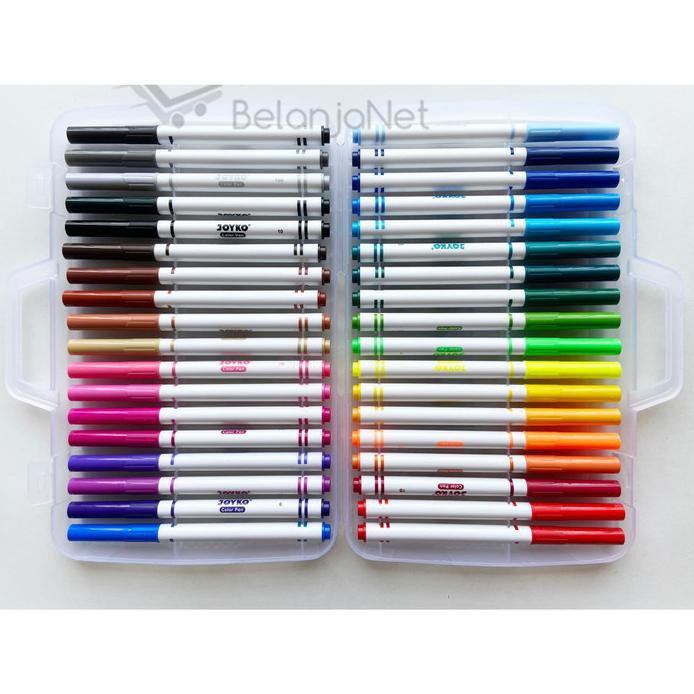 

SPIDOL WARNA COLOR PEN JOYKO CLP-17 36 WARNA WASHABLE BISA DICUCI