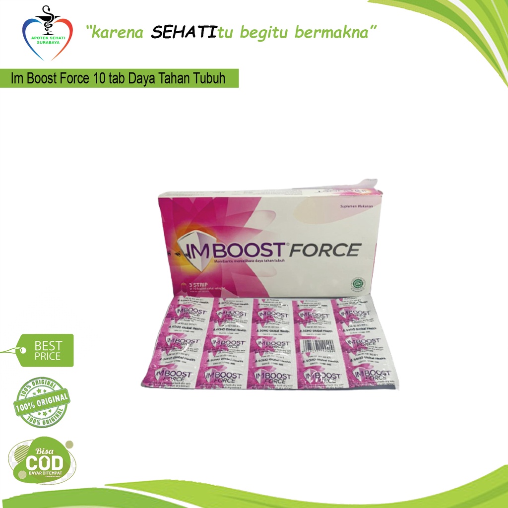 IM BOOST FORCE TAB VITAMIN 10'S