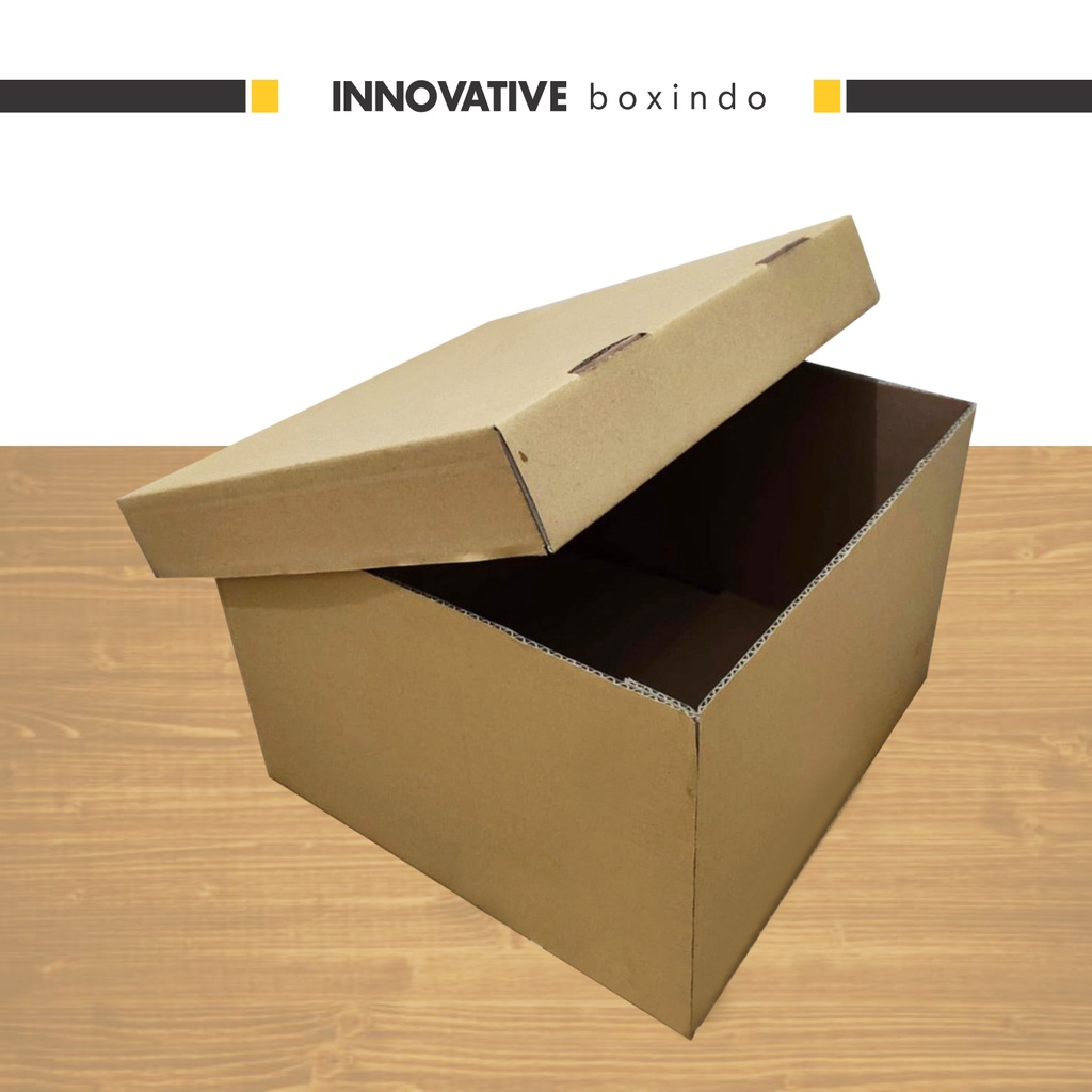 

Kardus/Box/Karton/Polos/Puding/Top/Bottom 30x30x20 cm (Heebe)