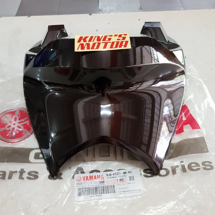 sambungan body, cover tail, stop FINO 125 BLUECORE COKLAT ASLI YAMAHA