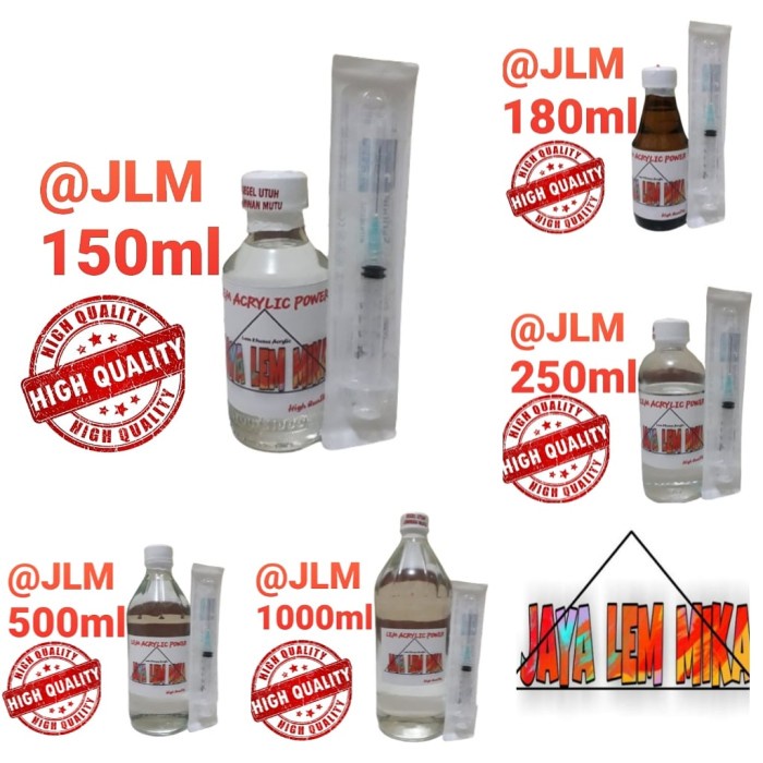 

Cherry | Lem akrilik 500 ML+suntikan