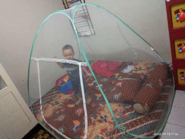 Kelambu Lipat Kelambu Tempat Tidur Kelambu Tenda Sorte Kualitas 120x200 160x200 180x200 200x200