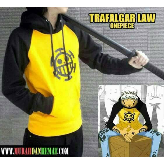 Jaket Anime/Jaket Cosplay/Jaket Trafalgar Murah