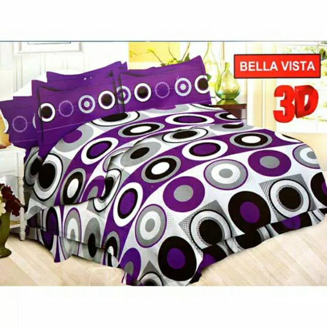 Sprei Bonia bella vista 3D king 120x200