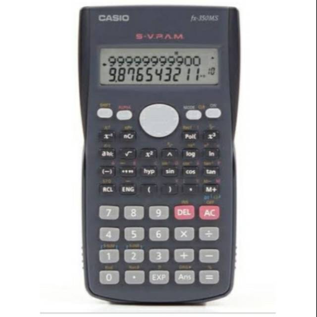 Kalkulator Casio Fx-350MS , Fx-82MS Original & Fx-350ES Plus Original