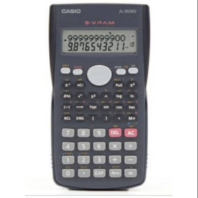 

Kalkulator Casio Fx-350MS , Fx-82MS Original & Fx-350ES Plus Original / Casio Ca