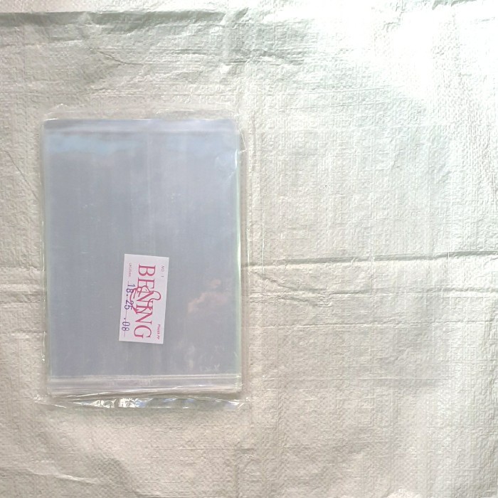 

Ginger- Plastik PP Bening Tebal 0,8 mikron ukuran 12x20 cm