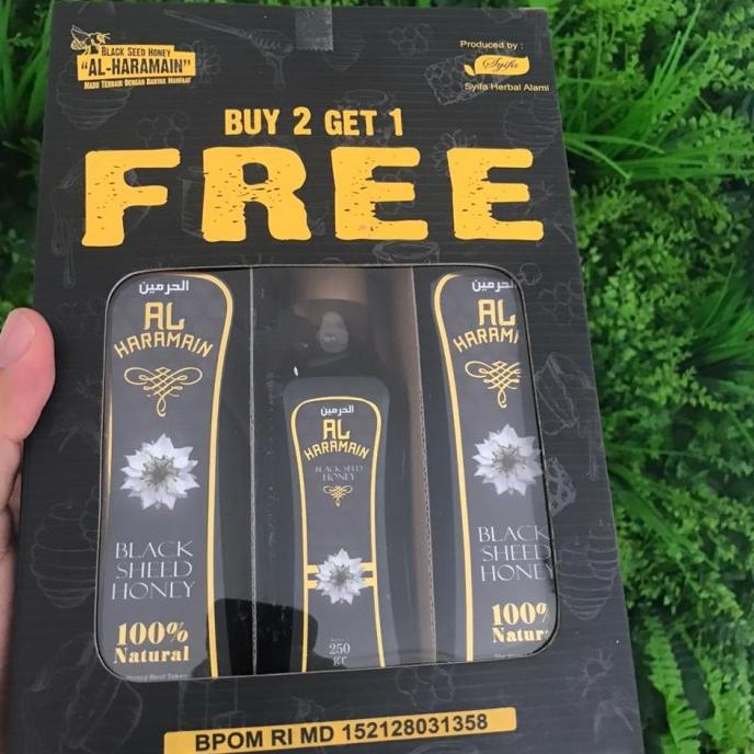 

[COD] Madu Al Haramain Promo 500ml x 2 gratis 250ml [COD]