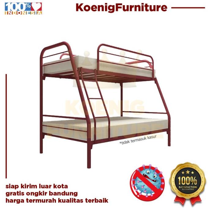 ___] Ranjang Susun Orbitrend NEW MARS / Rangka Tempat Tidur Besi 2 Tingkat