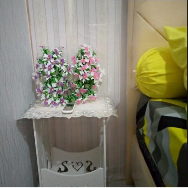 BEDSIDE TABLE Swan Love Meja Sudut Coffee Table Kayu Meja Ngopi Meja Majalah