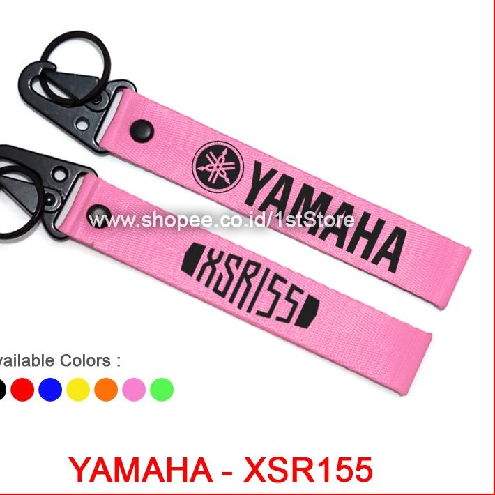 GANTUNGAN KUNCI YAMAHA XSR155 PREMIUM KEYCHAIN KEY CHAIN TAG LOGO SEPEDA MOTOR XSR 155 R ALL NEW KEY