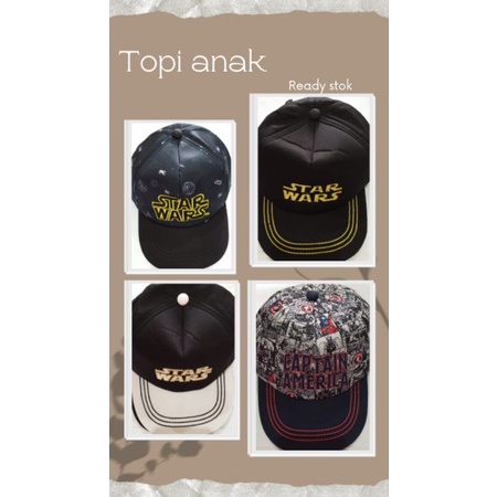 TOPI ANAK MARVEL ORI